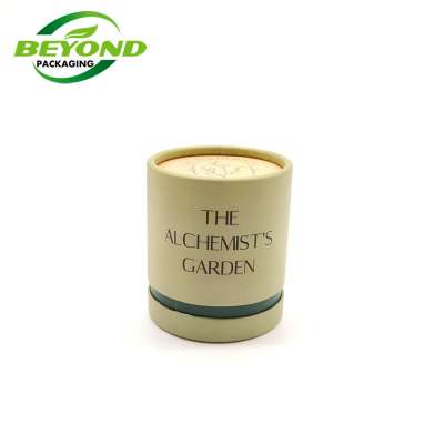 custom luxury biodegradable make up containers paper gift tube packaging for cosmetics