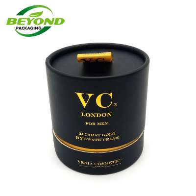 professionally produce round cardboard boxes custom logo round  tube gift perfume packaging