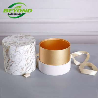 Wholesale oil bottle high quality brown kraft paper tube eco friendly cardboard cosmetics containers packaging with lid paper