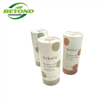 top quality custom printed round cardboard boxes cylinder paper tube cosmetic packaging